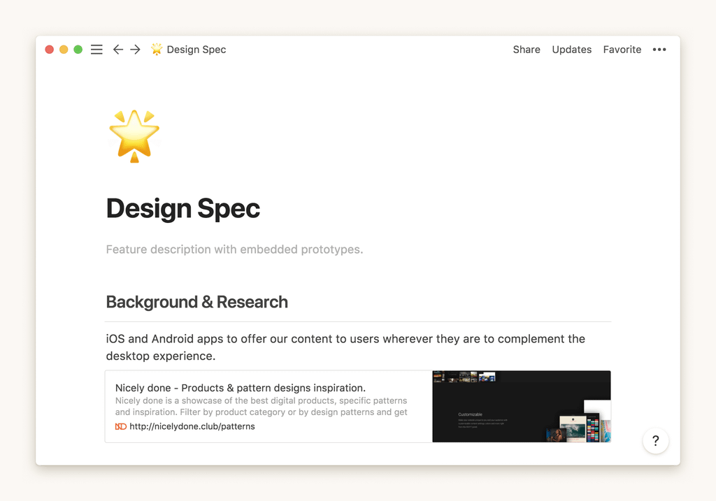 Notion screenshot 5